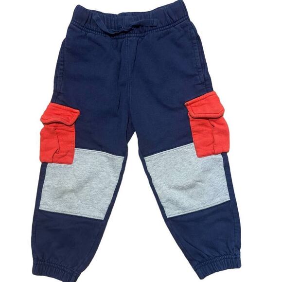 Hanna Andersson - Double Knee Cargo Sweatpants in French Terry - Size 4/4T - Picture 5 of 5